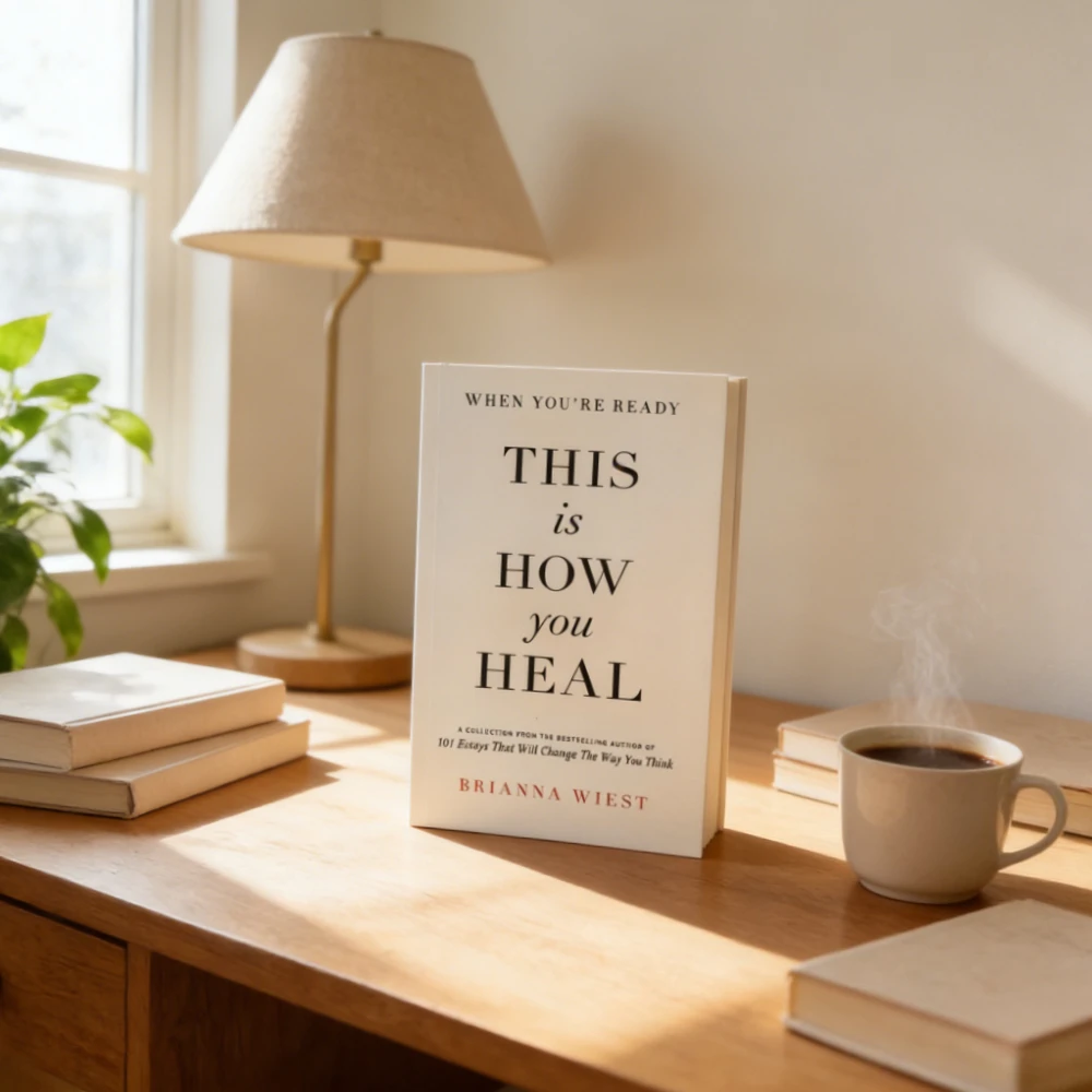 Quando você está pronto, isto é como você curar por Brianna Wiest Livro inspirador em inglês Brochura