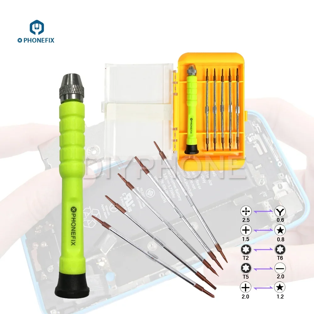 Universal 10 IN 1 Precision Screwdriver Kit Phone Repair Magnetic Screwdriver for IPhone Samsung Camera Watch Opening Hand Tools