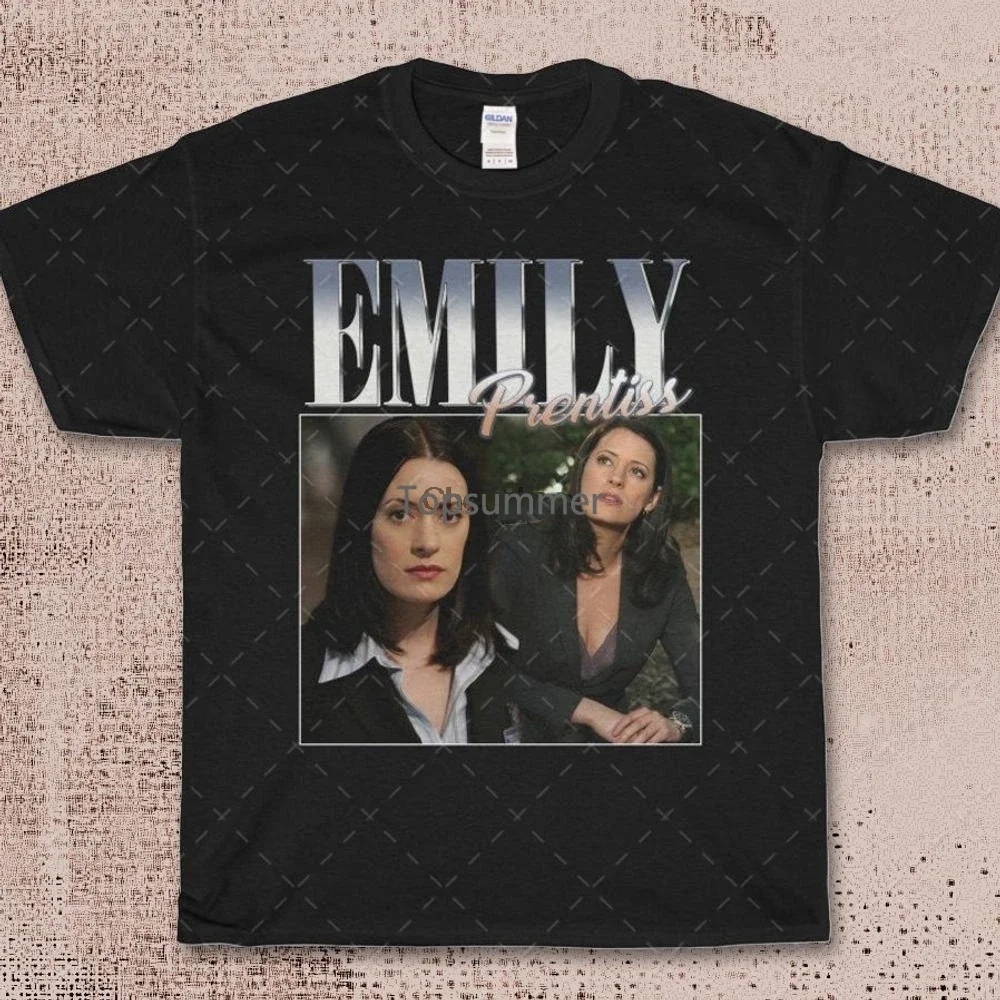 Emily Prentiss Criminal Minds Tv Series Fan Vintage Throwback Unisex T Shirt