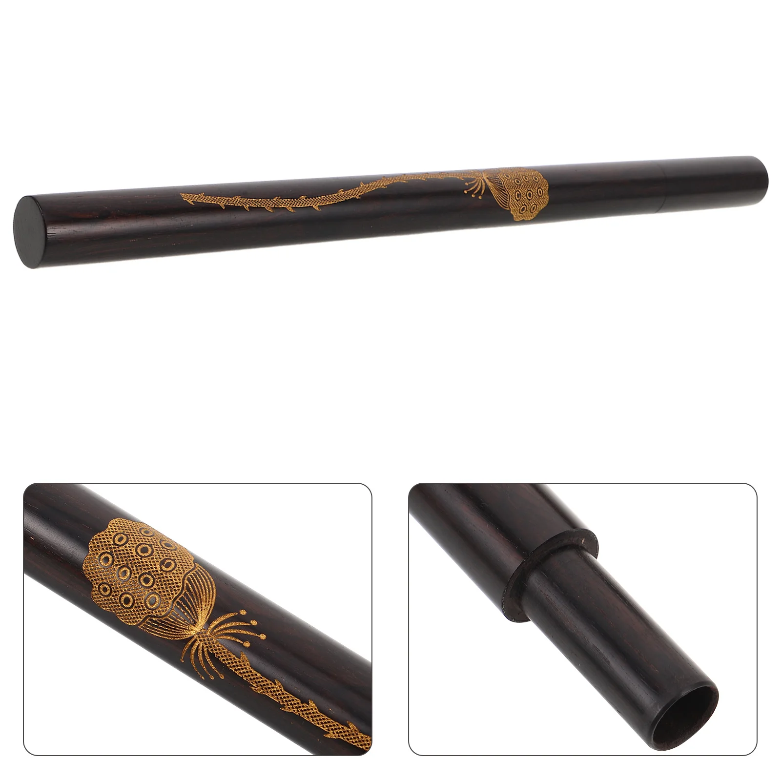 

Solid Wood Incense Stick Storage Container Portable Tube Organizer for Incense Sticks Fragrance Holder Box Travel Use