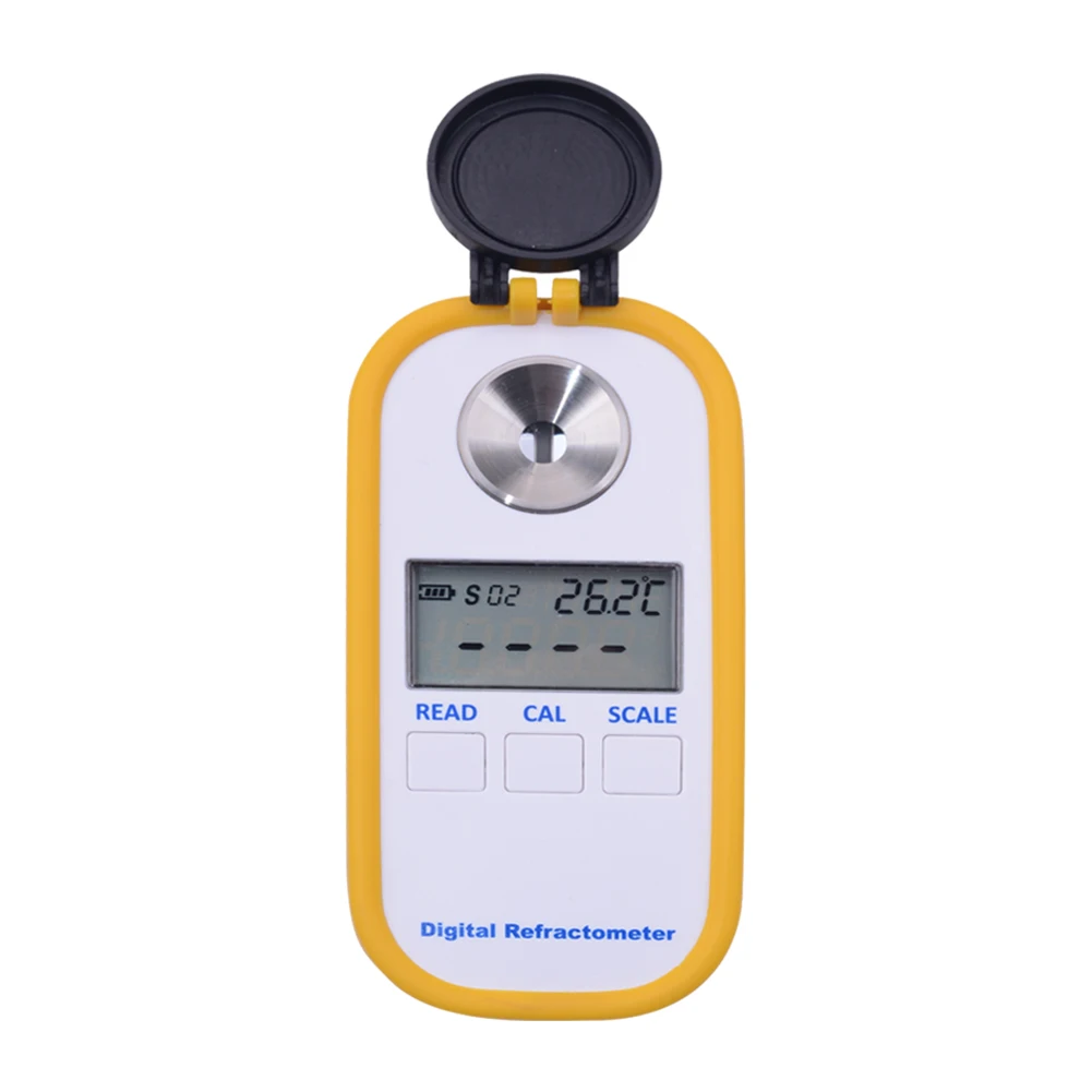 

DR701 0-50% Brix Coffee Sugar Meter Digital Portable Electronic Refractometer TDS 0-25% Concentration Refractometer