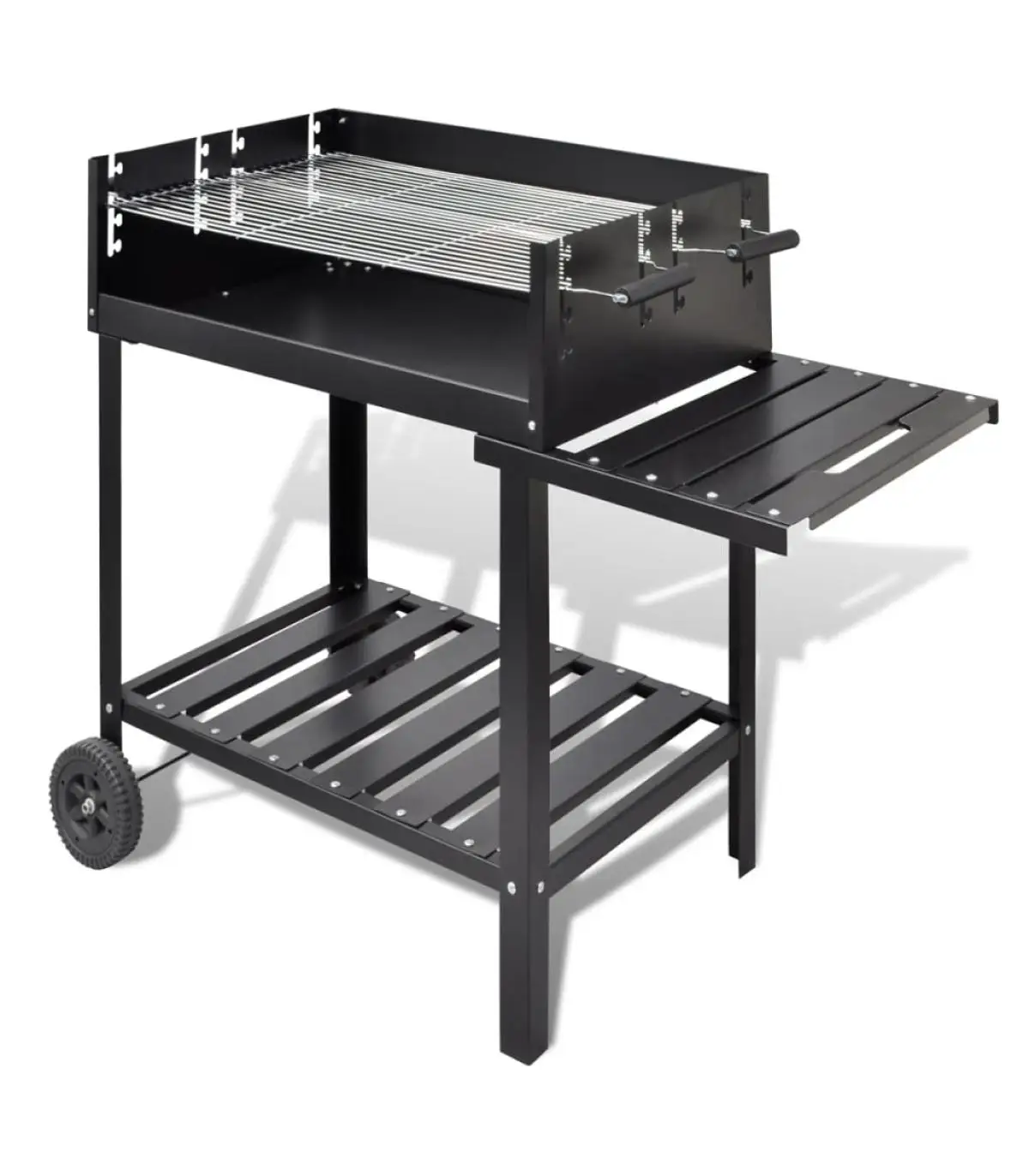 2 wheels Charcoal BBQ Rack barbecues