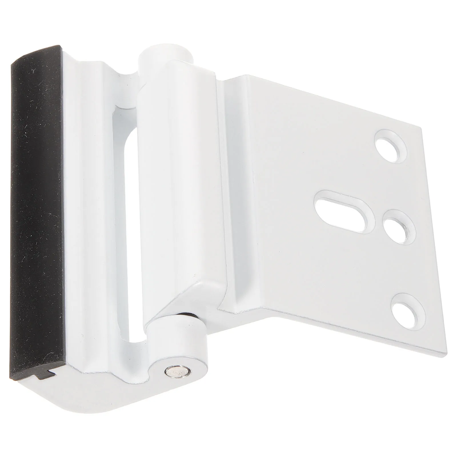 

White Safety Door Lock Aluminum Alloy Reinforcement Child Latch for Apartment Doors Easy Install Prevent Kids