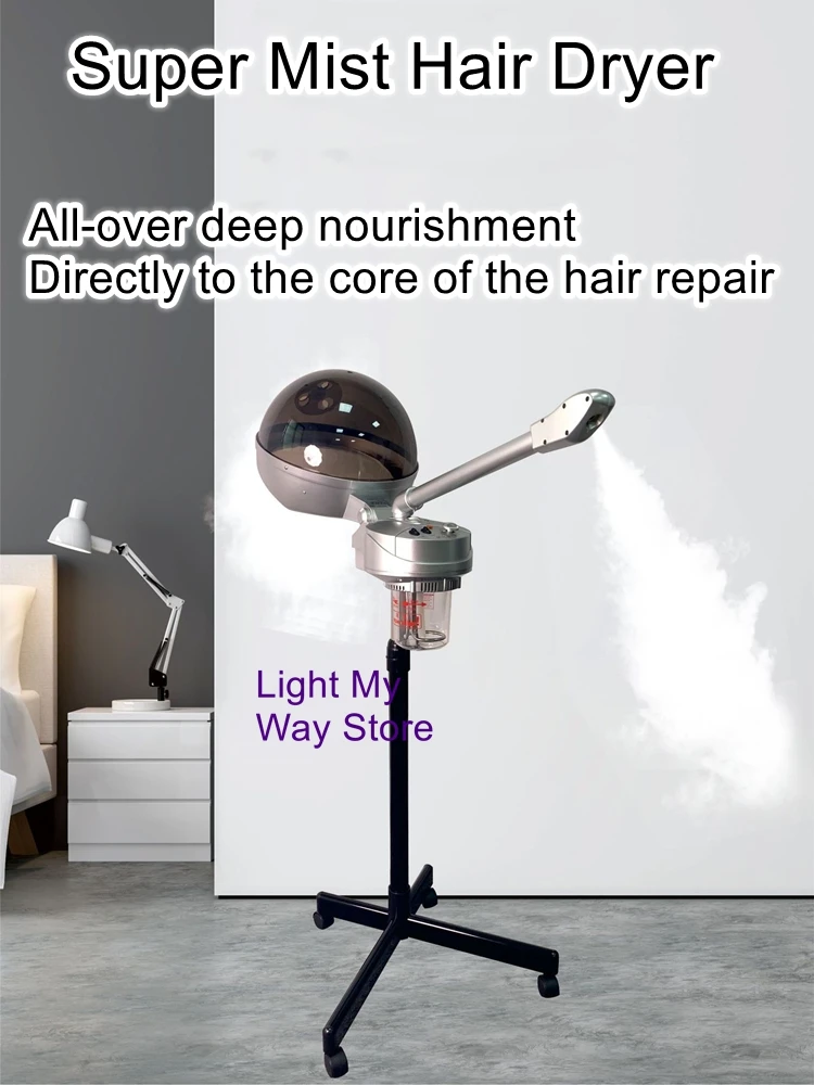 Beauty Salon Scalp Care Steamer 2 in 1 Mobile Steamer Oil Machine Home Use - Image 6