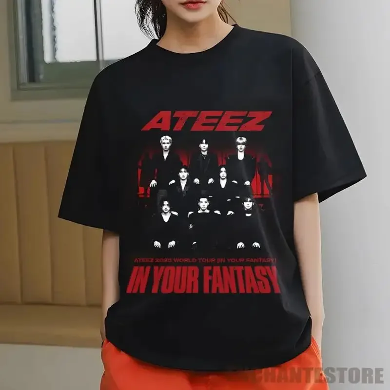 Ateez 2025 World Tour in Your Fantasy T Shirt Golden Hour Part 2