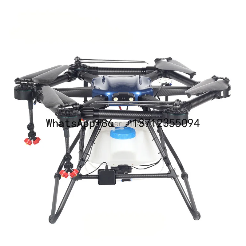 Carbon Fiber Frame  Agriculture Sprayer Uav  Crop Motorized Pesticide Sprayer GX616