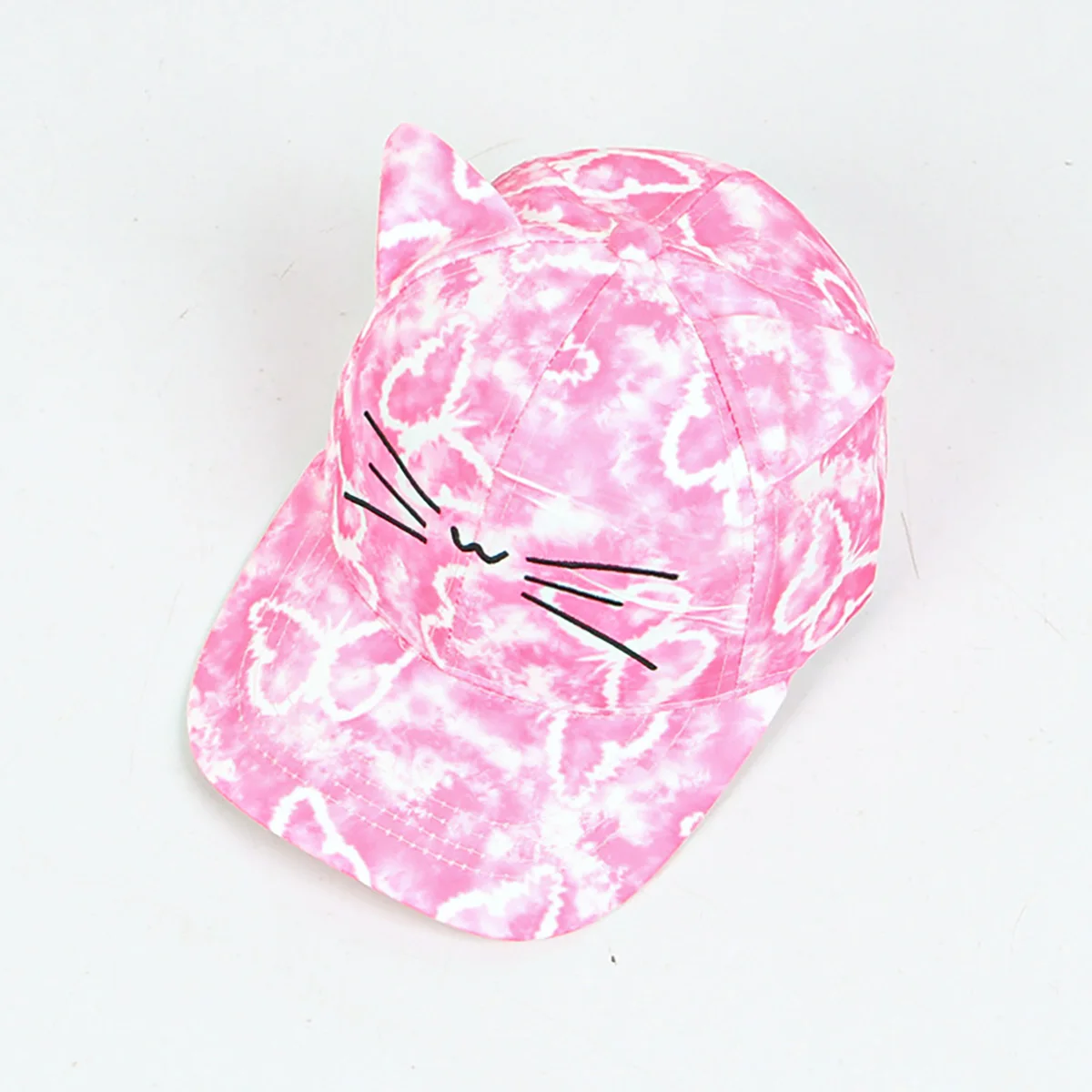 Doitbest Kat Borduren Kids Baseball Caps Jongen Meisje Outdoor Verstelbare Zonneklep Hoed Kinderen Hip Hop Hoeden Voor 2 tot 8 Jaar