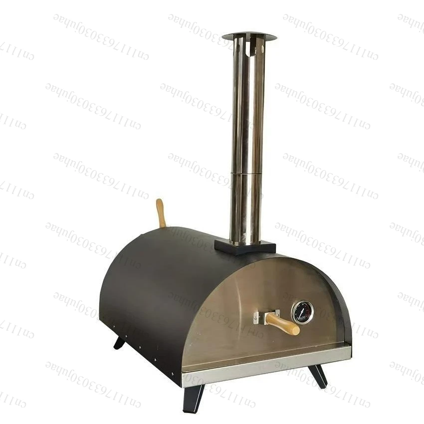 Charcoal Baked Pizza Oven Outdoor Ceramic Pizza Oven 26 Inch Household Oven Patio Removable Baking