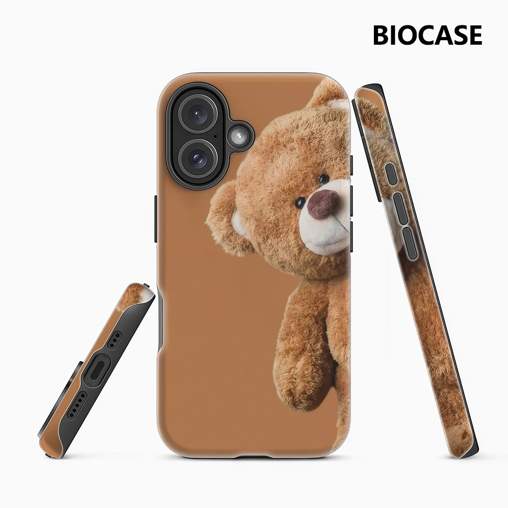 Niedlicher Teddybär IPhone 17 Must-Haves Handyhülle für IPhone 17 16 15 14 13 12 Pro Max Plus Doppelschichtige Rückseite