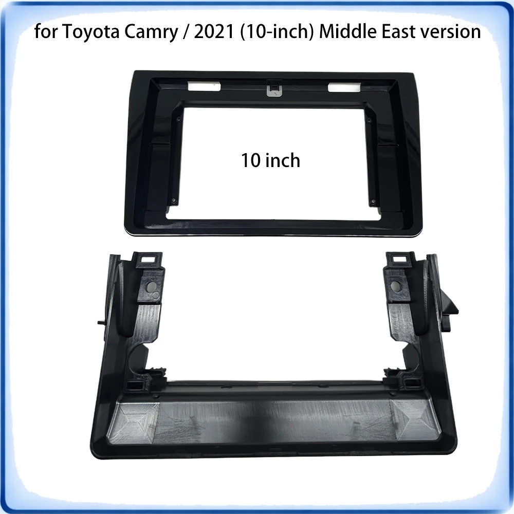 Car Radio Fascia Frame For Toyota Camry 2021 10 inch Middle East Version Canbus Wiring Harness