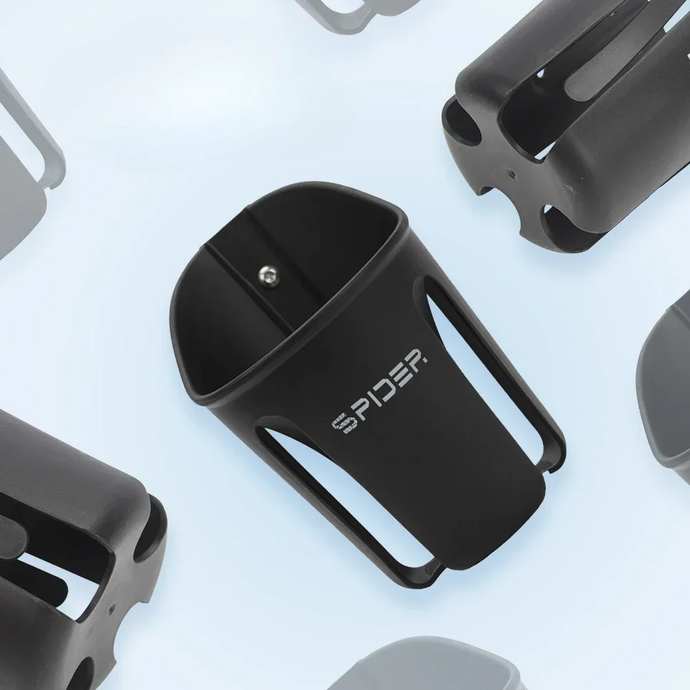 حامل أكواب سكوتر كهربائي عالمي، مرآة الرؤية الخلفية، تركيب حامل زجاجة المياه