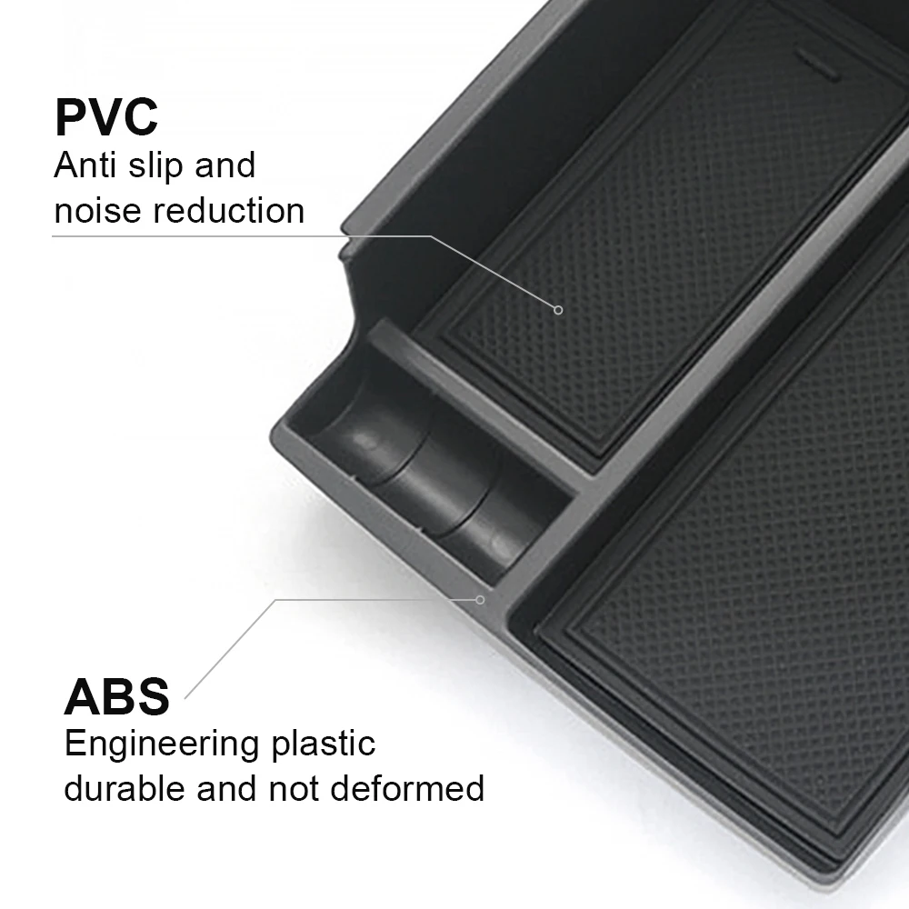 Center Console Organizer Storage Tray For Ford Bronco 2021 2022 2023 2024 Armrest Storage Insert Separate Box Car Accessories