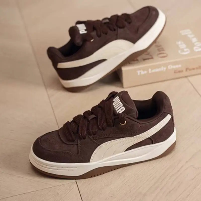 2026 new Puma Women Low Top Fashion Trend Lightweight Breathable Skateboard Shoes 402510-08