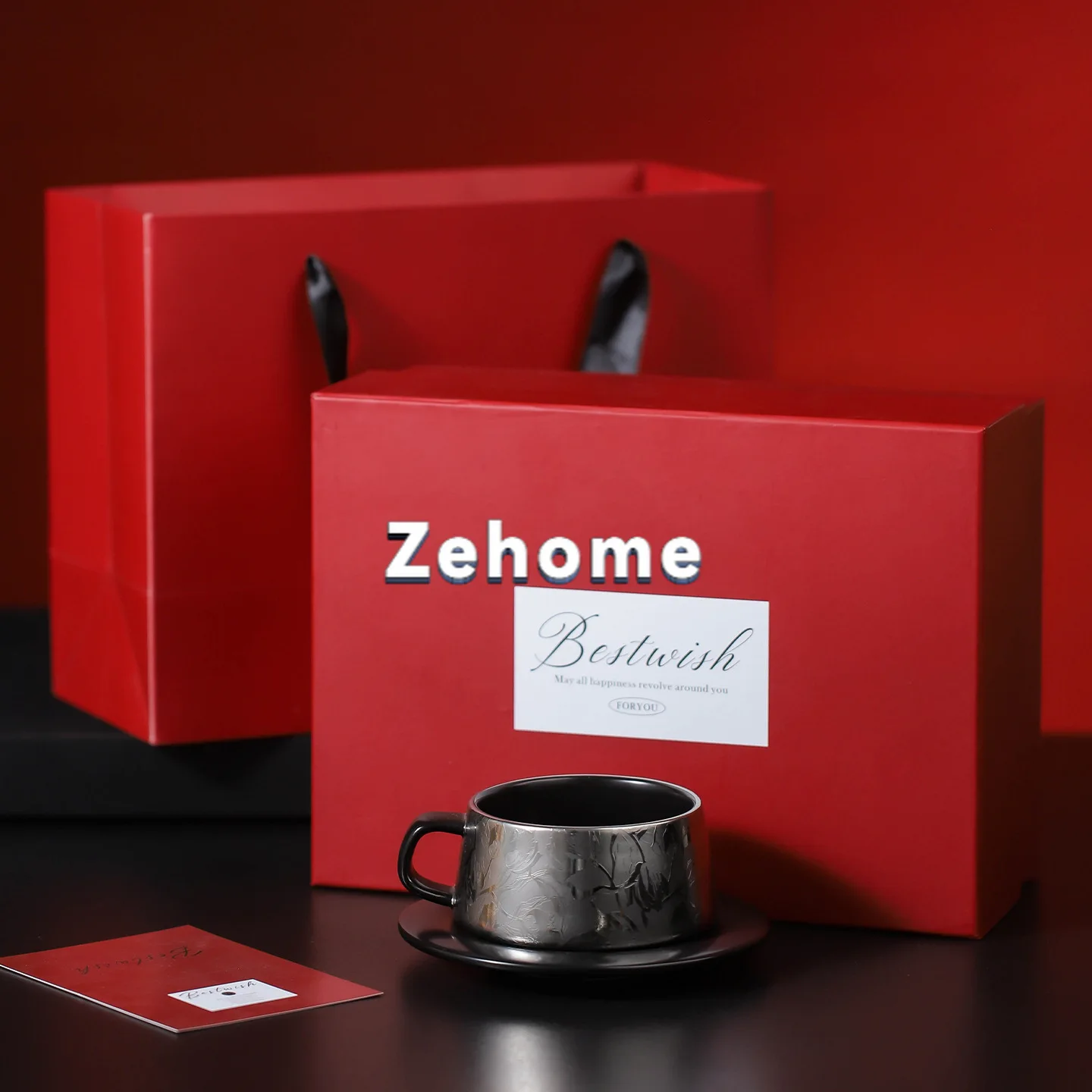 Flowers bloom all over the city, housewarming gifts, coffee cups, gift boxes, souvenirs, wedding gifts, ceramic birthday