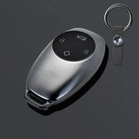 Grey TPU car key cover case shell holder for leapmotor t03 s01 c11 4button key car accessories