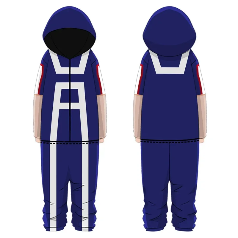 

Boku no My Hero Academia Midoriya Izuku Комбинезон Slepwear Bakugou Katsuki Костюмы для косплея Пижамы Хэллоуин Карнавальный костюм