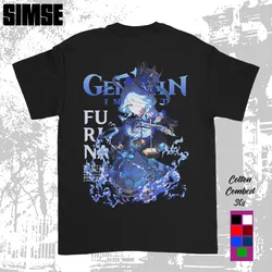 T-shirt  Pria Distro Sablon DTF FURINA GENSHIN IMPACT T-shirt  Anime Jepang Game Genshin Impact SIMSE.ID