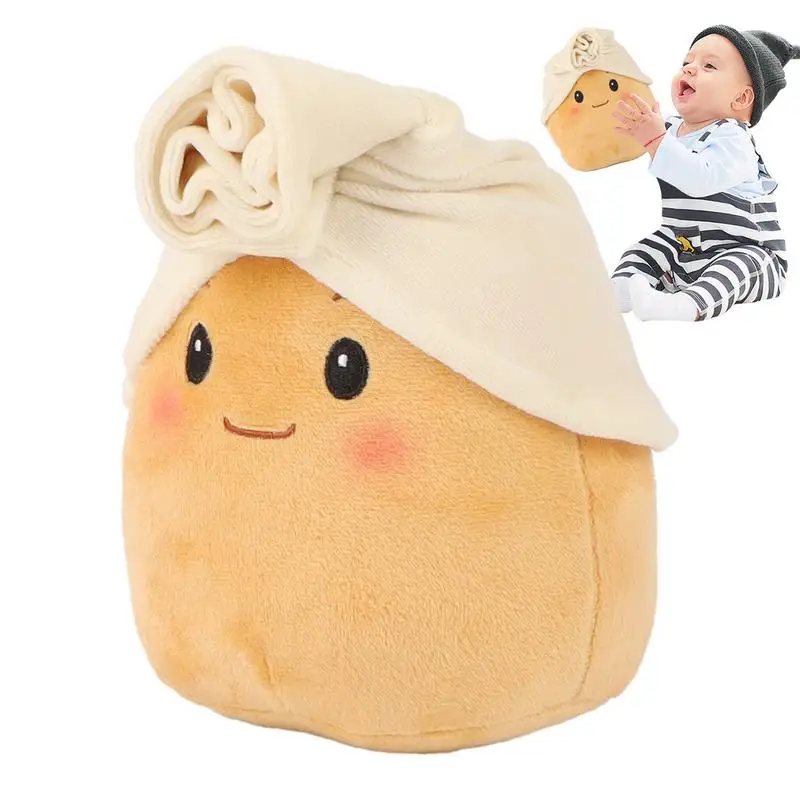 Potato Plush Southern Plush Toy Potato Doll Stuffed Pillow Soft Comfortable Hugging Pillows Golden Bean Doll for Kids Christmas