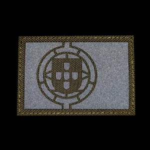 LIBERWOOD - علم البرتغال رقعة التطريز المطاطية PVC ، شارة الجيش ، الشارة التكتيكية ، حقيبة الظهر زين ، الخط الأزرق أفضل 10 أعلام بيع حقيبة ظهر - رقم 10