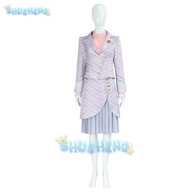 グリンダエルファバの魔女のコスプレ衣装,黒いドレスと帽子,ロールプレイング服,パーティー,新しい,魔女,2024