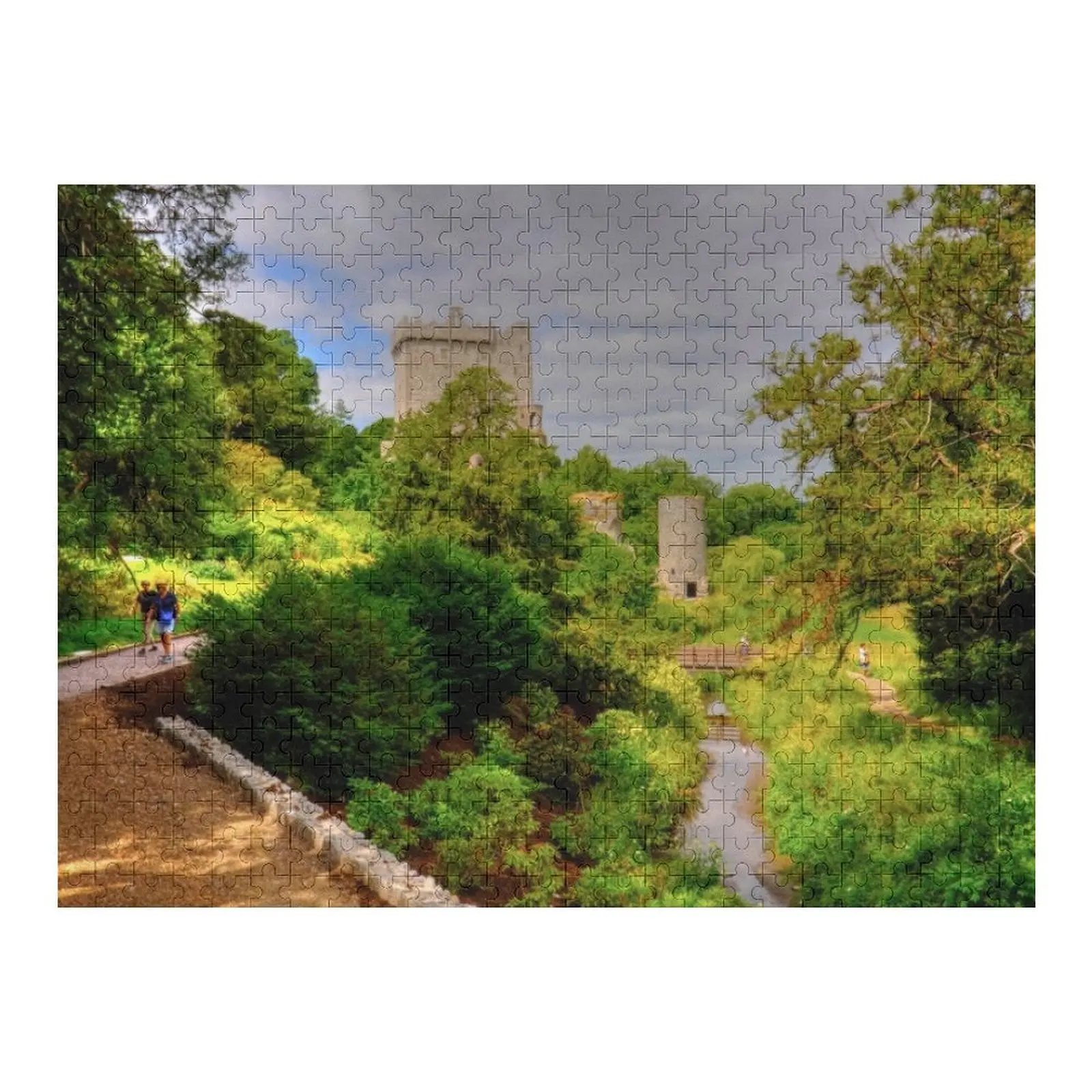 

Blarney Castle Gardens Jigsaw Puzzle Personalized Toys Personalized Child Gift Customized Photo Puzzle