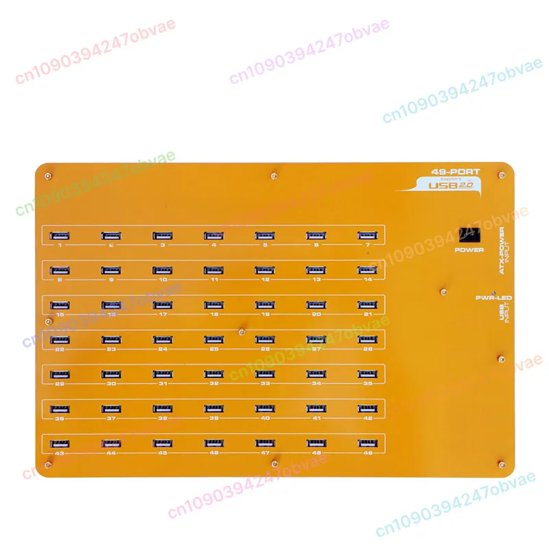 

Industrial Grade 49 Port High-Speed Hubs/Charger With Data Transmission USB 2.0 For Windows/Mac OS/Linux/Phone New