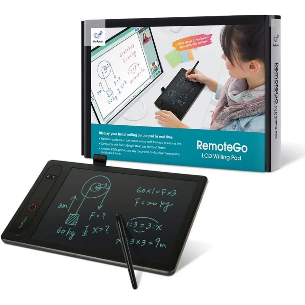 LCD Writing Pad: Visible Handwriting, PDF Annotation, Screen Recording and Math Formula Recognition | Pen Tablet for Adults