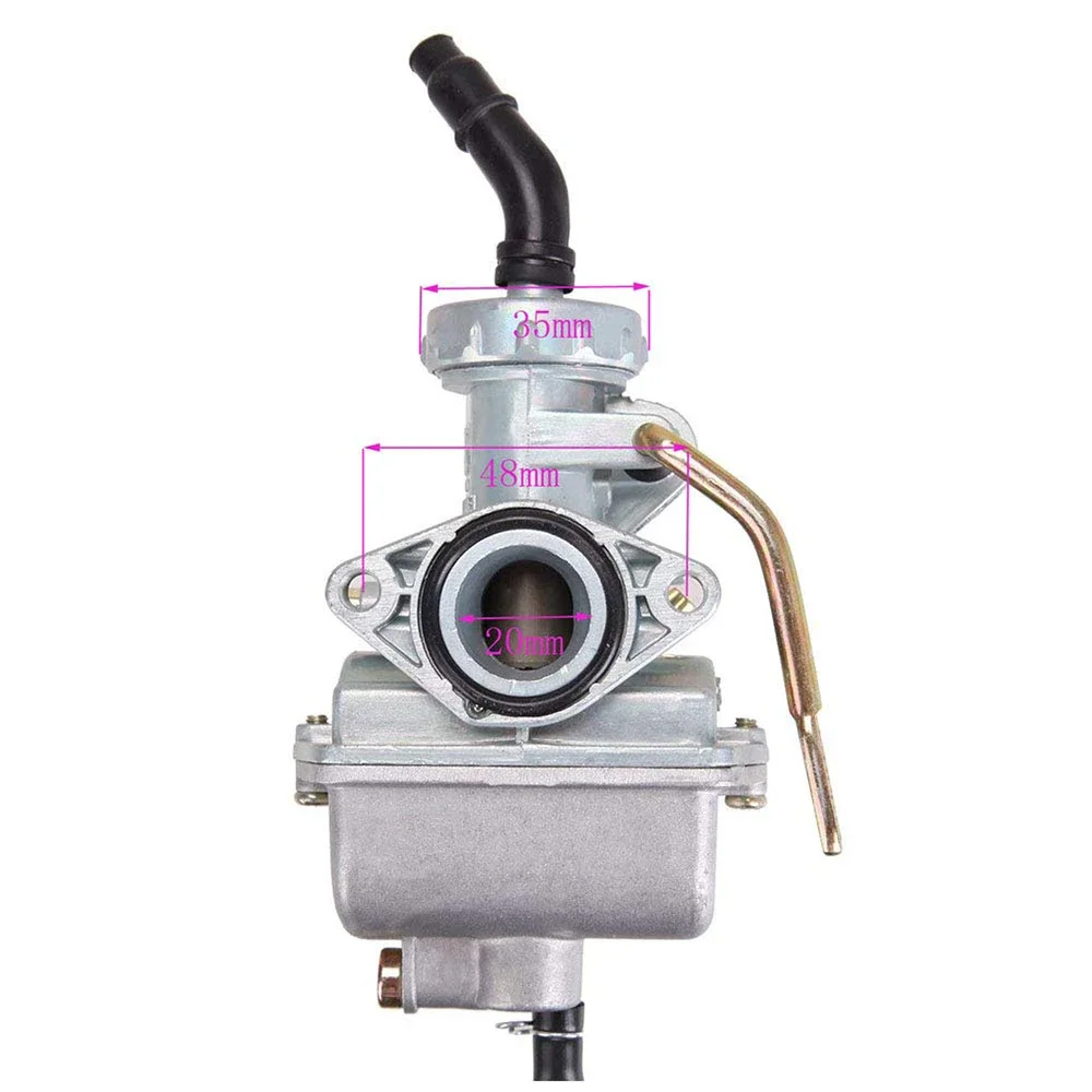PZ20 المكربن Carb صالح ل 49cc 70cc 90cc 100cc 110cc 125cc Coolster NST الصينية ATV الملحقات