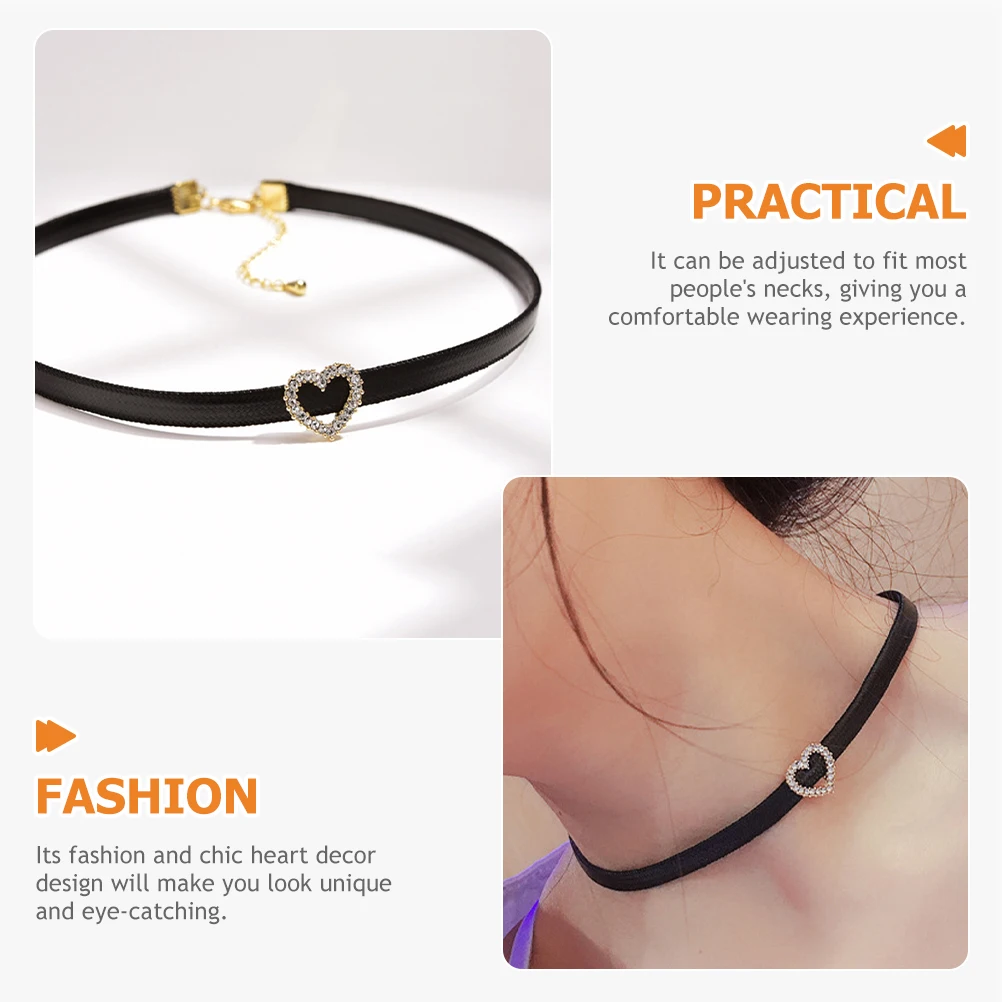 

Choker Necklace For Women Adjustable Choker Gothic Accessories Fashion Neck Accessory Party Birthday Festival Wear