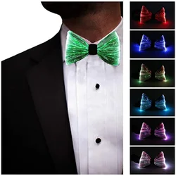 Lumisonata Music Festival Led Light Up Tie Glow In The Dark Rechargeable Luminous Ties Club Party Disco Wedding Bow Tie