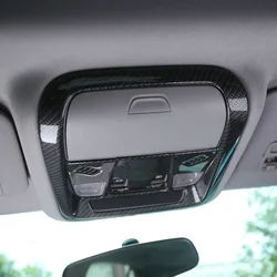 ABS carbon fibre  For Chevrolet Equinox 2017-2023 Reading Light Lamp Car roof reading light decorative frame Car Accessories