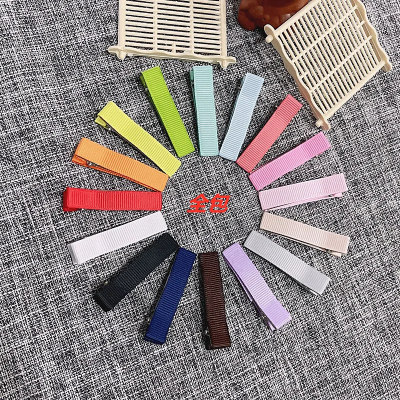 

Материалы для заколок своими руками, аксессуары для волос для девочек, заколка-уточка с бантом, все в комплекте.