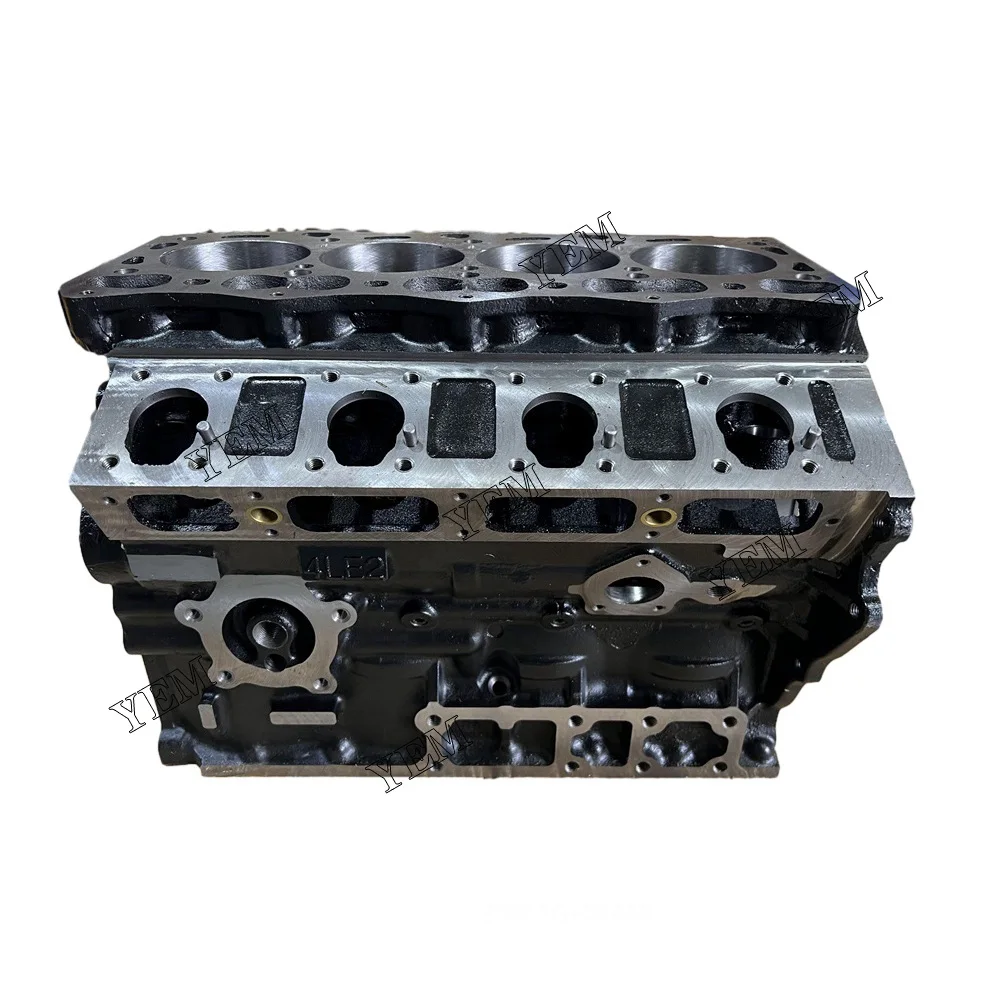 4LE1 CYLINDER BLOCK FOR ISUZU EXCAVATOR TRACTOR DIESEL ENGNINE.