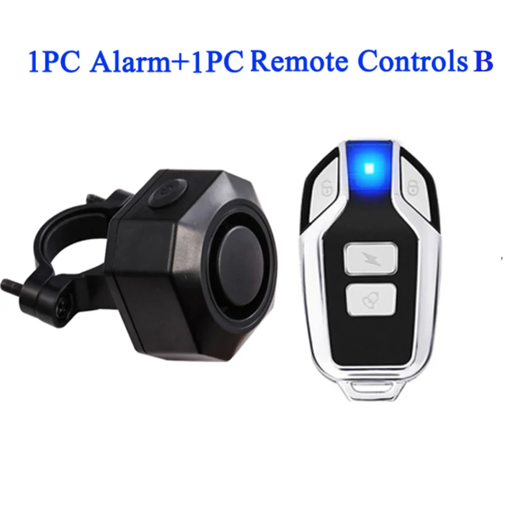 Extractme Fietsalarm Draadloos waterdicht fietsalarm Beveiligingsalarm Beveiligingssysteem USB-opladen Afstandsbediening
