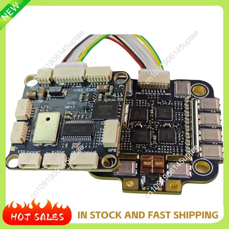 N88R FC&ESC Stack H743 Flight Controller + 4-In-1 75A ESC Unterstützung AP/INAV/BF/Rotorflight Firmware Für RC FPV Drone