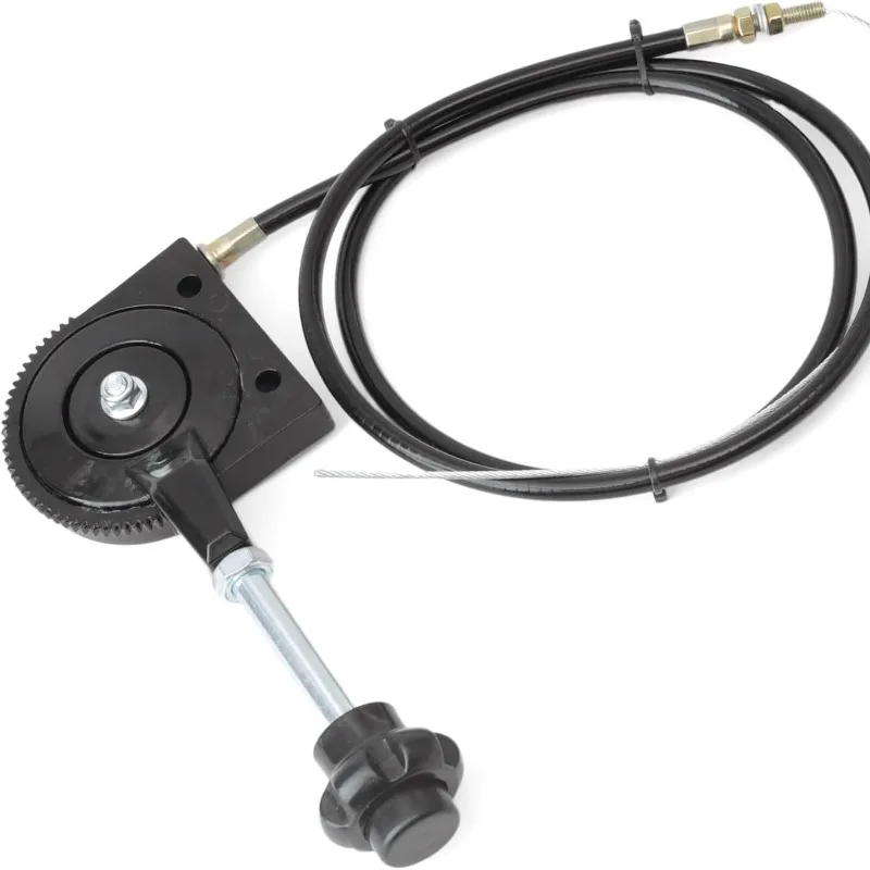 40 Inch Excavator Throttle Control Cable, Flexible Manual Speed Controller Excavator Replacement Parts