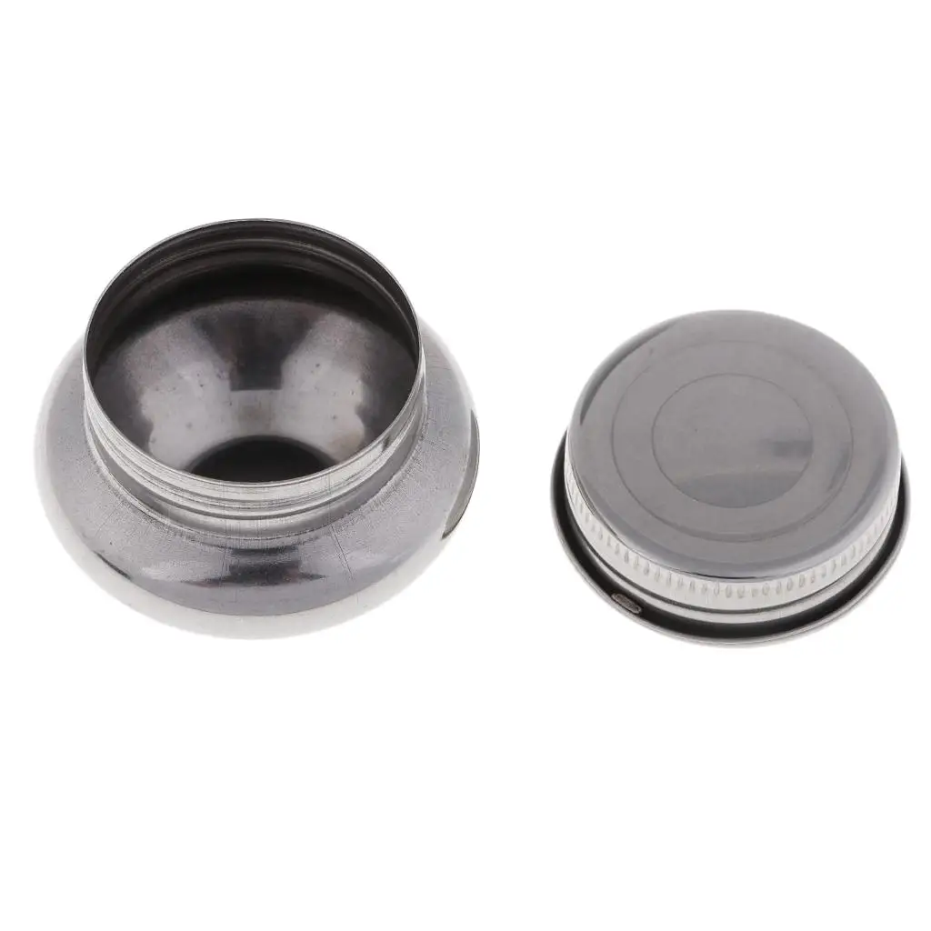 Portable Stainless Steel Single Dipper Container Oil Paint Cup Clips