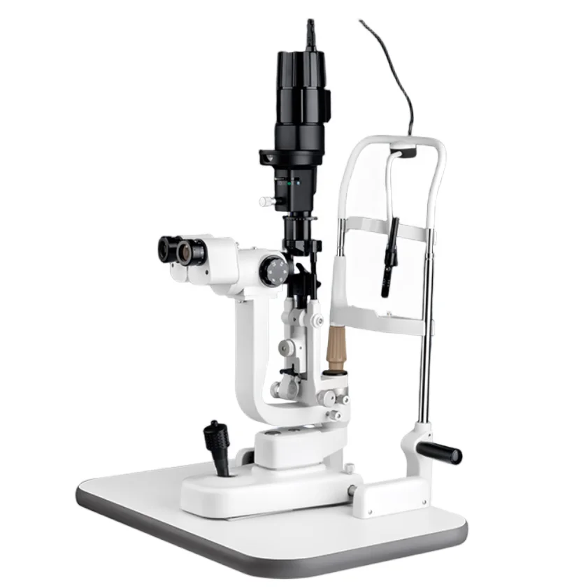 

Cheap Price Ophthalmology Slit Lamp Eye Examination Equipment LED 5 Magnification Price of Slit Lamp Portable Slit Lamp