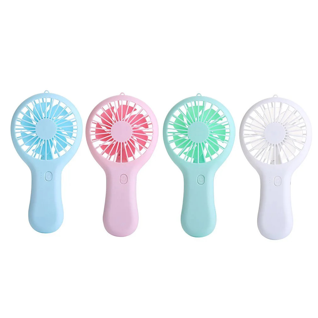 Hot Summer Mini Fan 3 Speed Wind Power Portable USB Fan Quiet And Convenient Fan For Student Office Dropshipping Wholesale