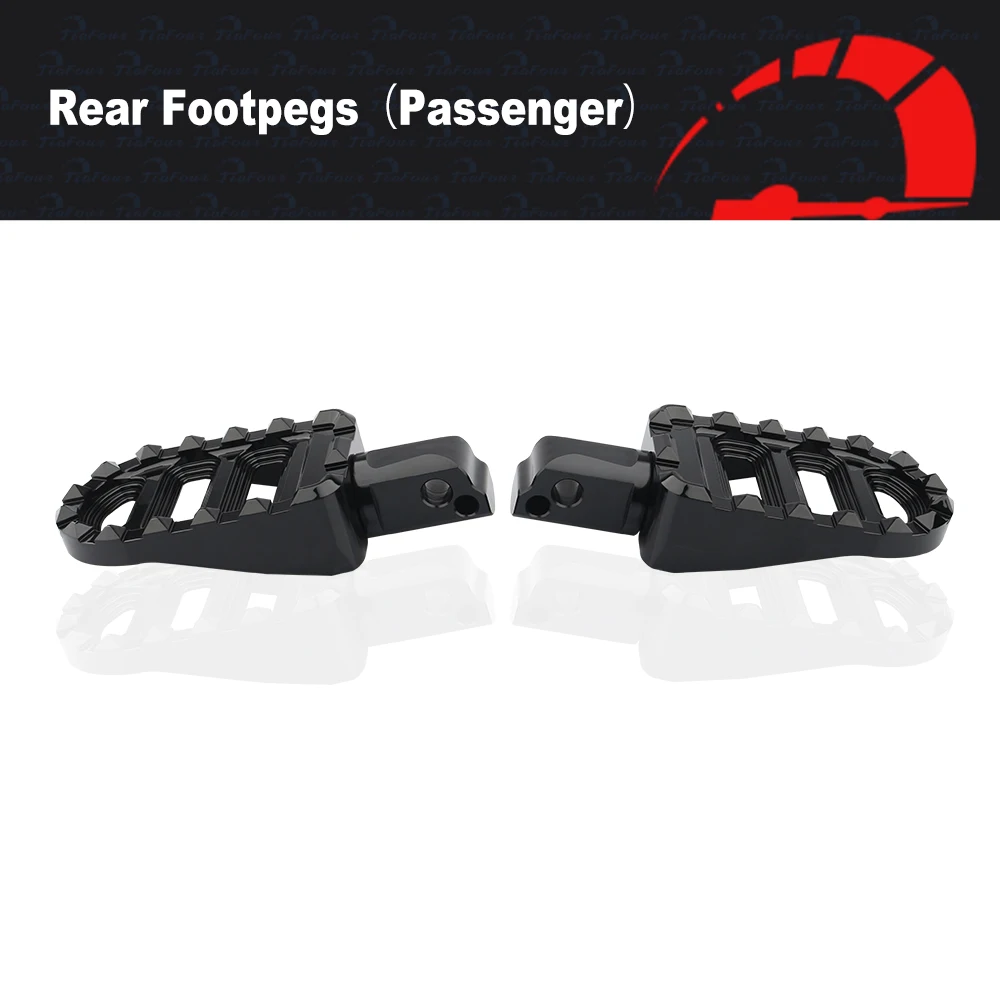 FIT For Breakout FXBR 107 FXBRS 114 FatBob FXFB 107 FXFBS 114 FLFB 107 Deluxe FLDE Rear Passenger FootPegs Footrests Foot Pedal