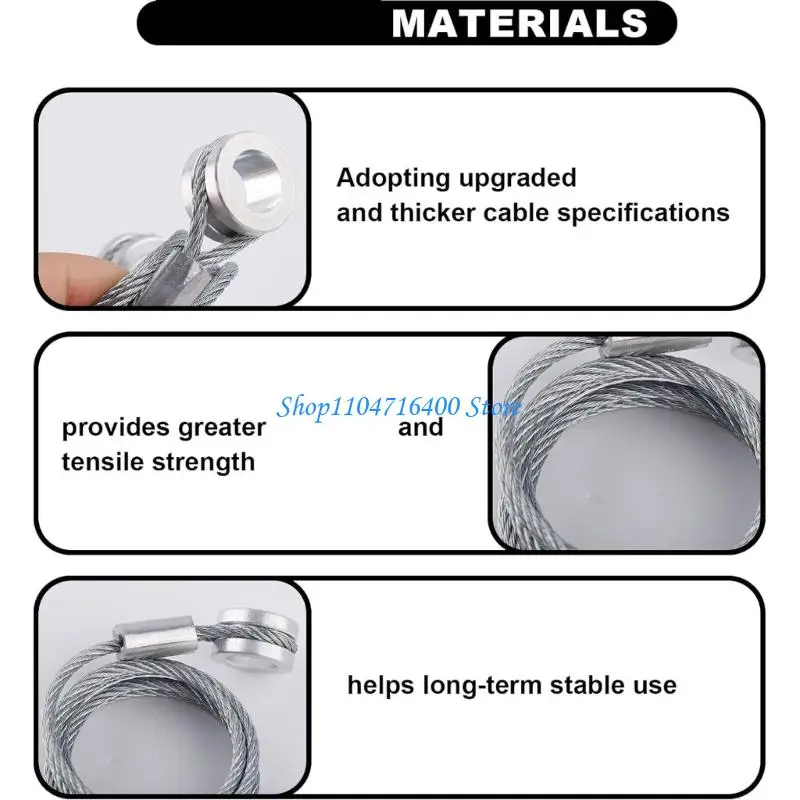 Picture 4: y1gd Pack of 2 Efficient Neighborhood Release Mechanism Cable Set with Addons for Automobile Maintenance Boosts Execution