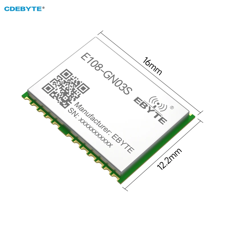 BDS GPS GLONASS Module Multi Mode Satellite Position Navigation Module CDEBYTE E108-GN03S Low Power Consumption UART Small Size