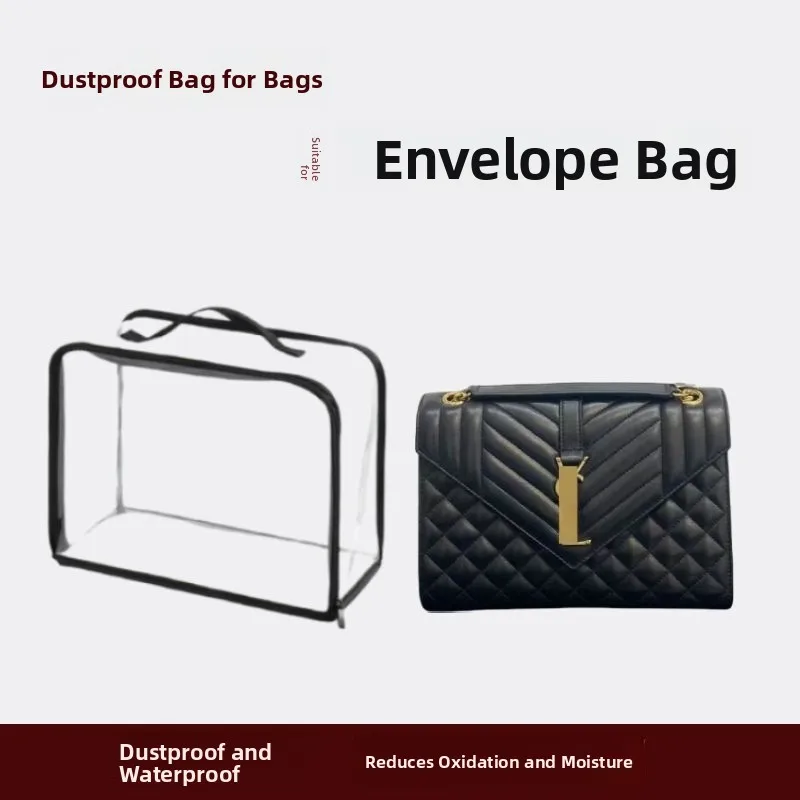 

Пылезащитный чехол-конверт для сумок, защитный чехол от дождя, сумка для хранения из ПВХ, портативная сумка для хранения сумок