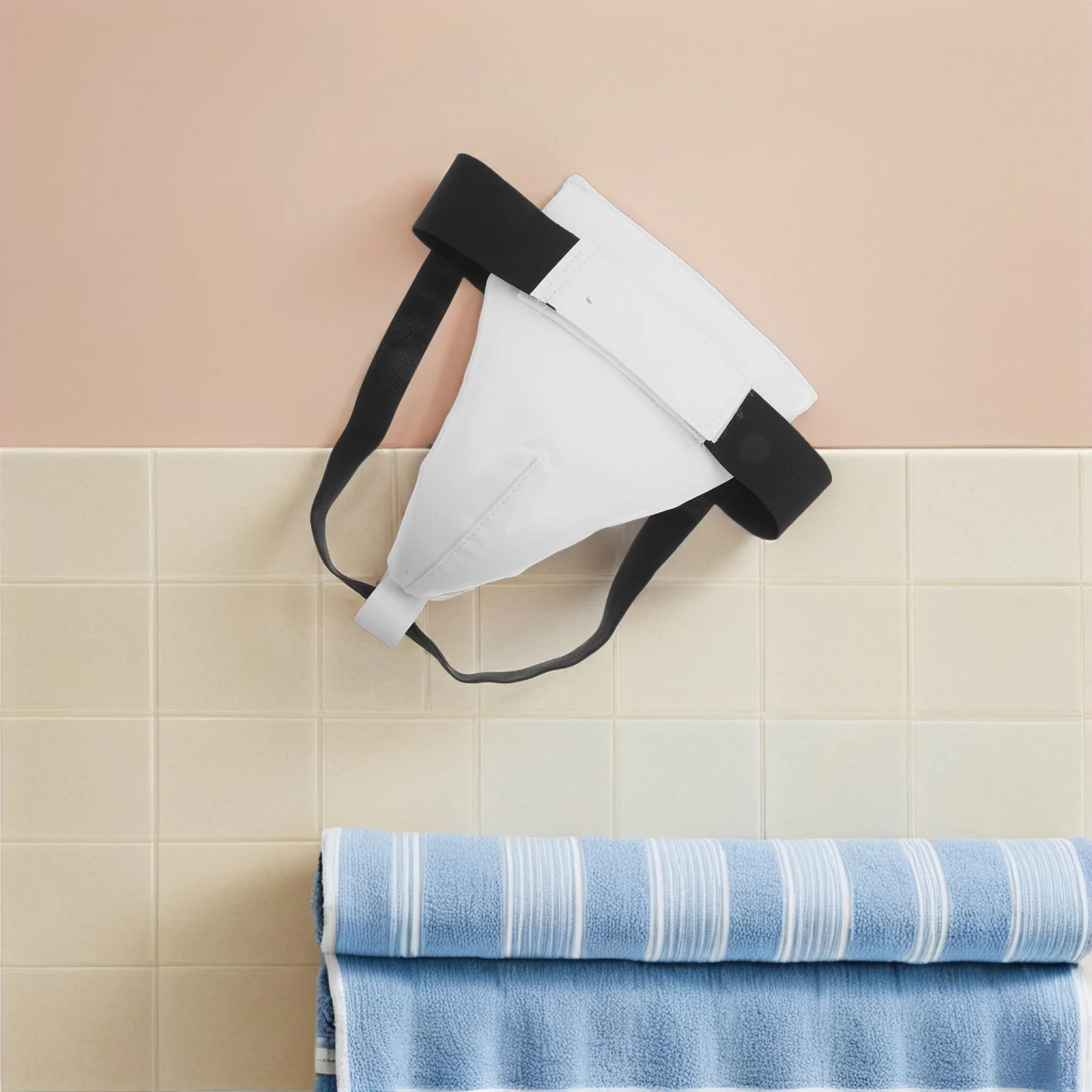 

Mma Groin Guard Boxing Groin Protector Elastic Easy on Off Athletic Cup Protector Kids Football Hockey Sparring Gear High Impact