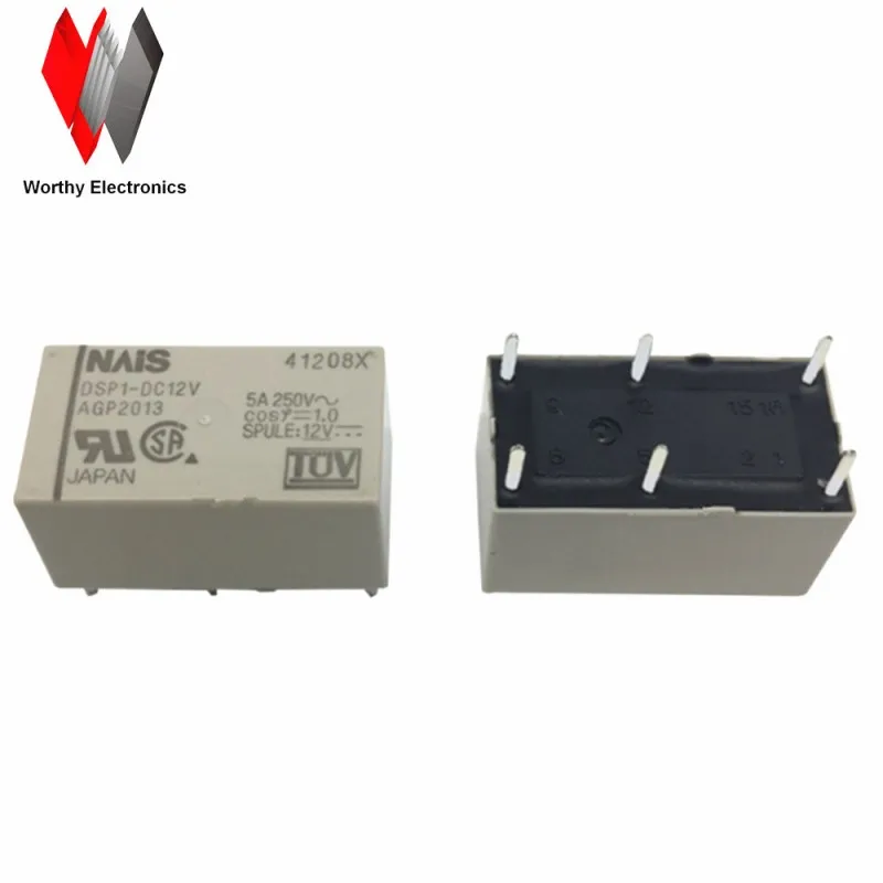 

Free shiping wholesale 10pcs/lot relay DSP1-DC12V