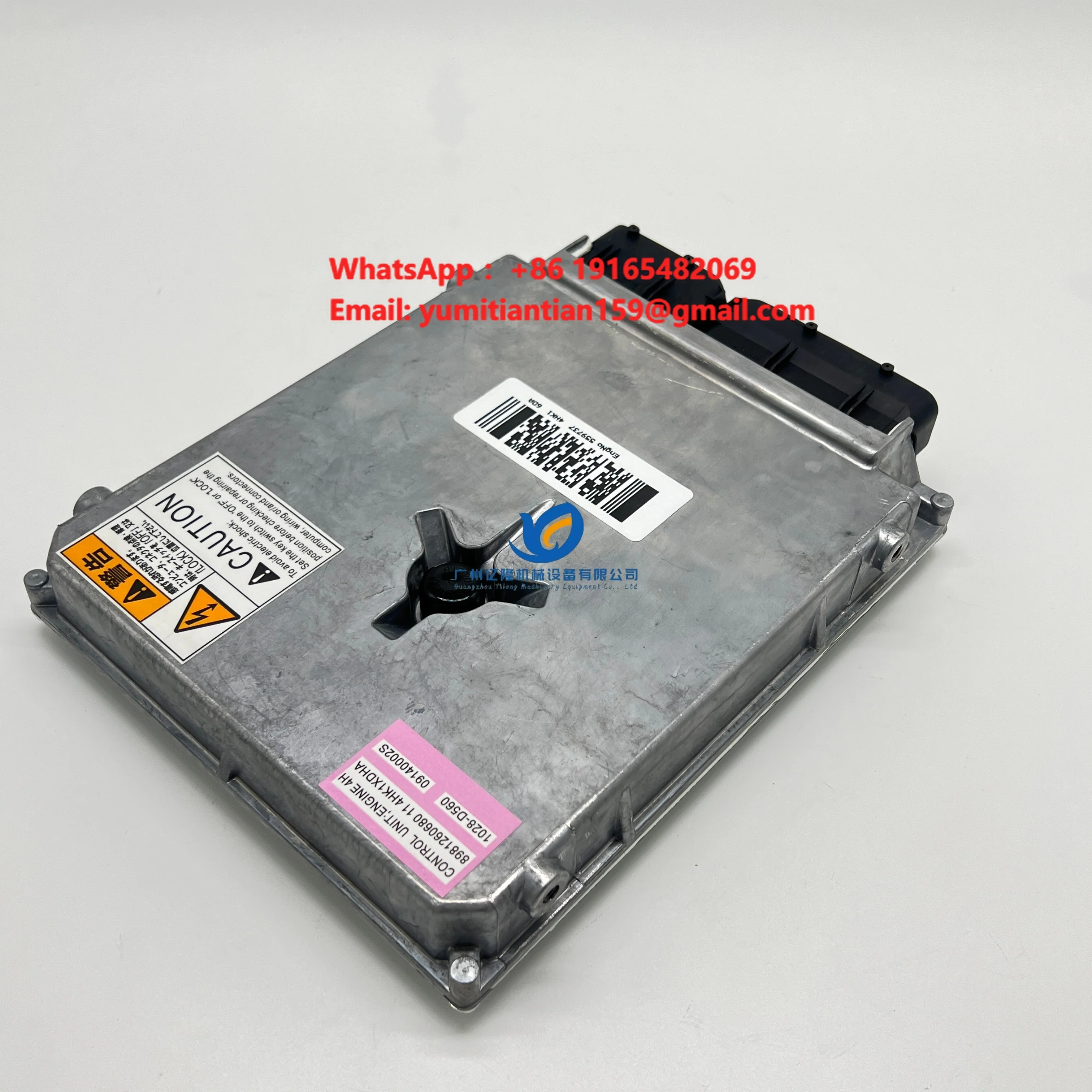 8981260680 8981260681 ECM ECU Control Module Spare Parts for Isuzu 4HK1 Engine Fit Sany SY245 Hitachi ZX300-5A Excavator