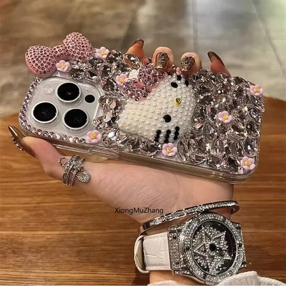 Hello Kitty Strass-Hülle für ZTE Blade V50 Vita V50 Design V60 V70 V80 Design Axon 50 Lite 60 70 Z80 Z50Ultra A73 A54 A34 A35 – Detail 5