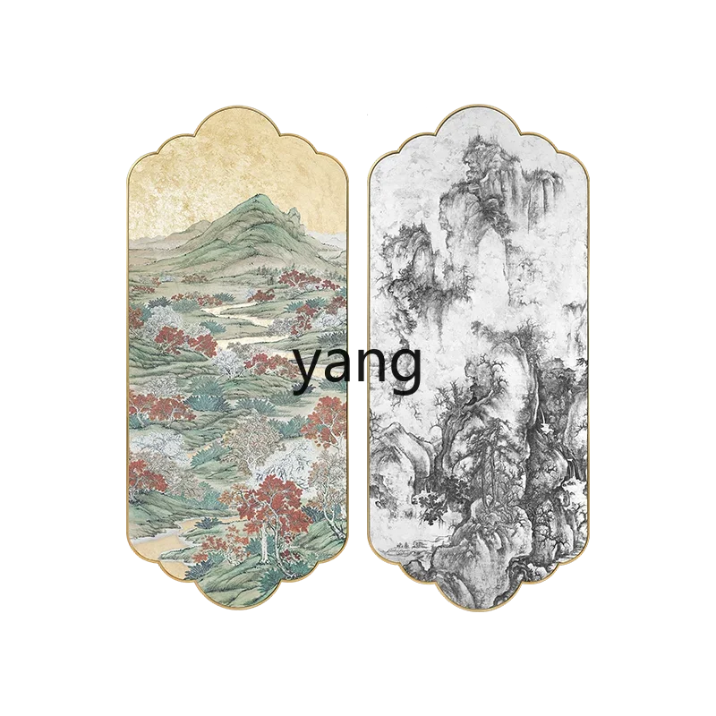

LTT new Chinese style living room decorative painting sofa background wall decorative painting entrance hanging painting