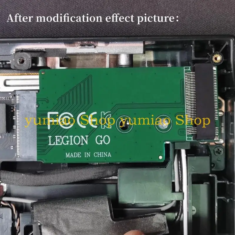 587B for Legion Go Modification Board 2240 To 2280 NVMe Hard Drive SSD Transfercard