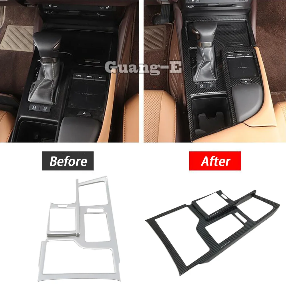 

Gear Shift Box Panel Cover Trim for Lexus ES ES200 ES250 ES300h ES350 2018 2019 2020 2021 2022 2023 Car Accessories Frame Stick